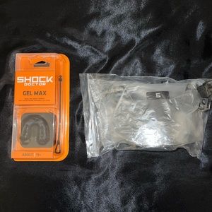 Football Visor and Mouth Guard